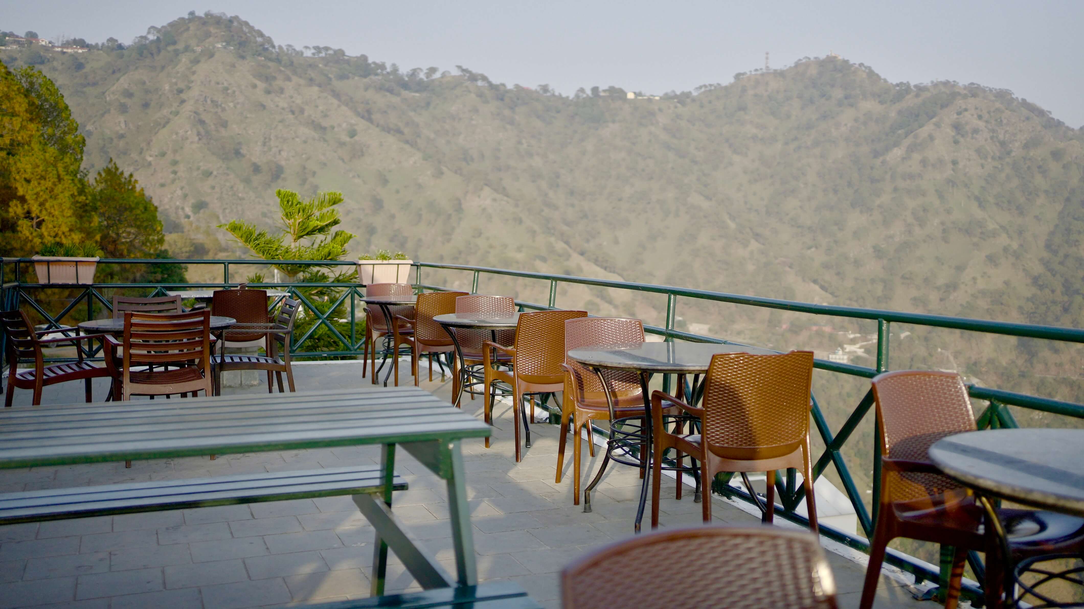 Kasauli hill landscape near Birds View