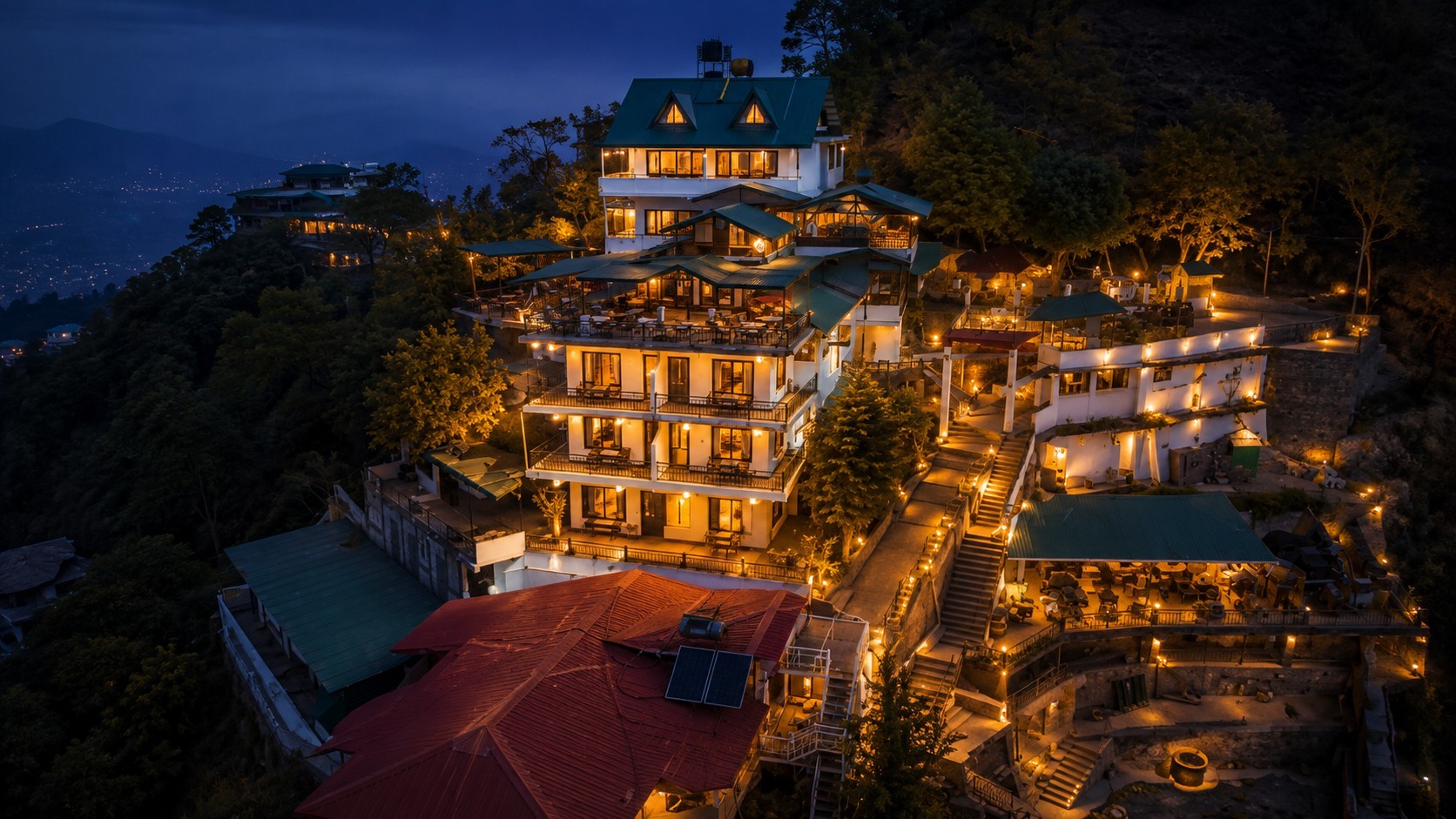 Evening Calm at Birds View Kasauli